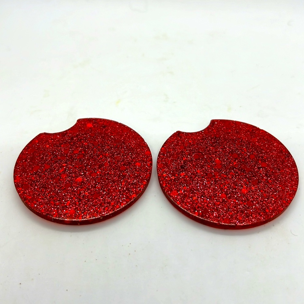 2 pcs Car Coasters NWOT